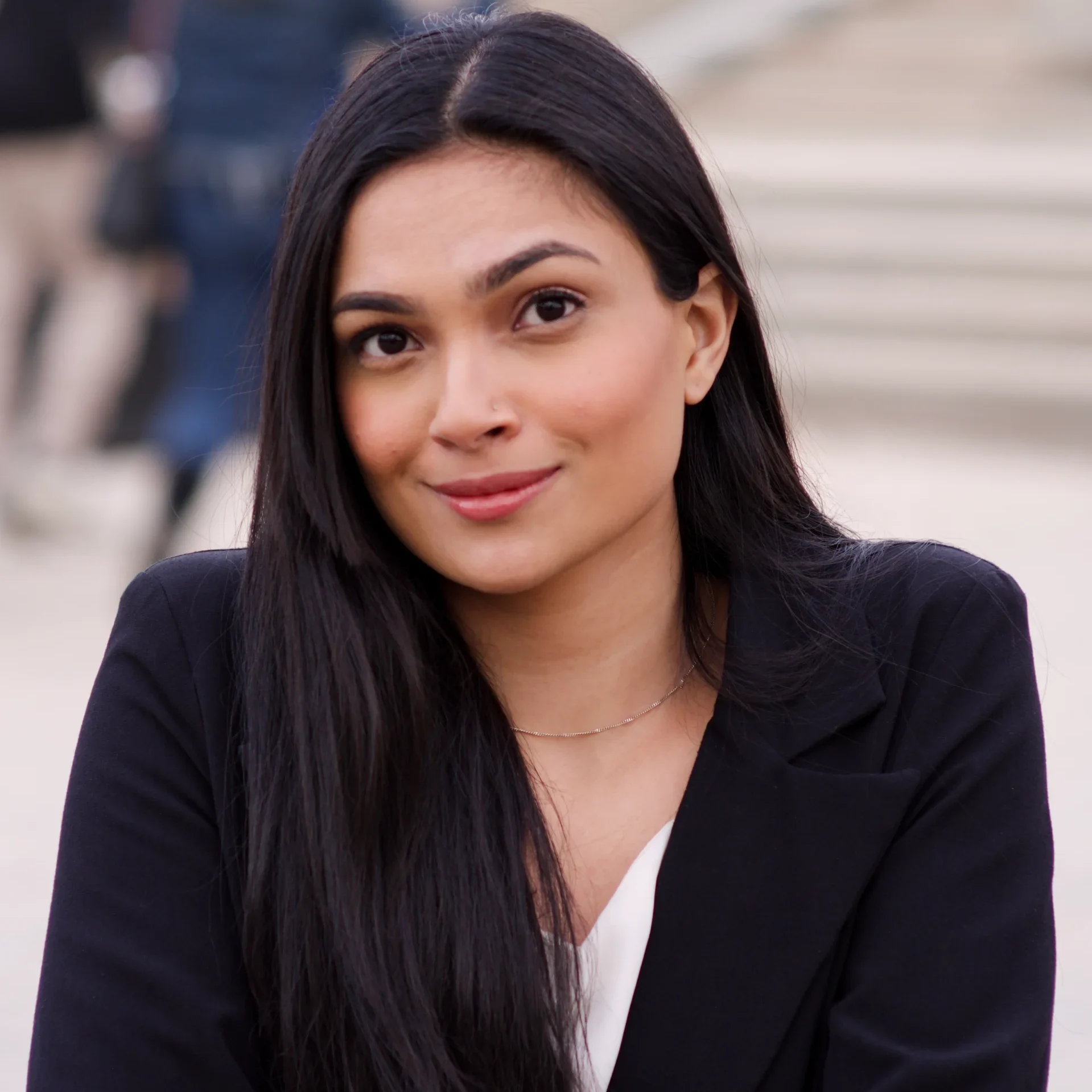 Portrait of Isham Umair, Medical Student